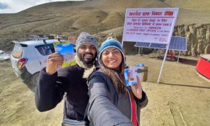 Hikkim post office in Spiti Valley